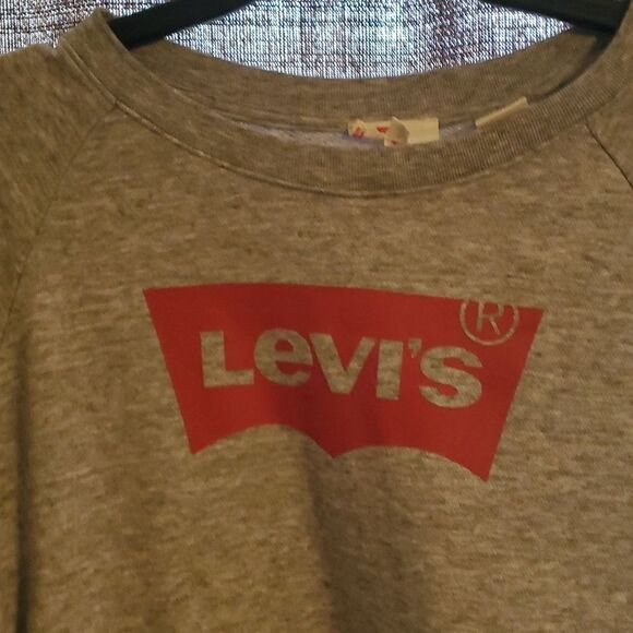 Levi's Women's Logo Relaxed Crewneck Sweatshirt - Picture 4 of 6